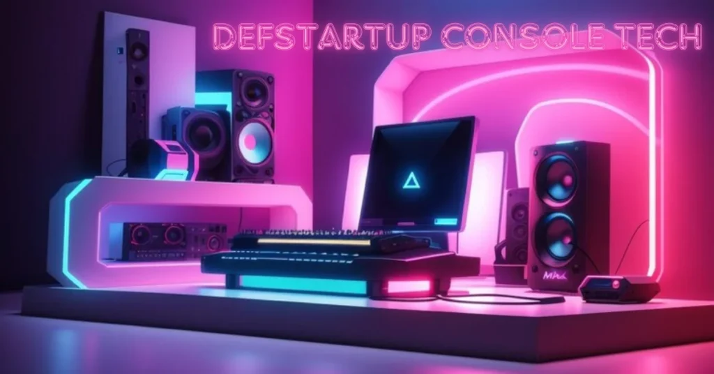 defstartup console tech