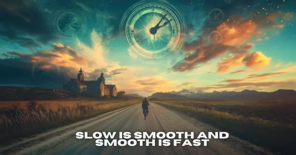 slow is smooth and smooth is fast