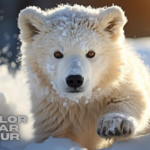 what color is a polar bears fur